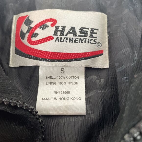 Womens Dale Earnhardt Jr #8 Budweiser Jacket by Chase Authentics Black Small - Picture 5 of 9